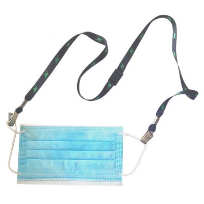 Full Color Breakaway Face Mask Lanyard