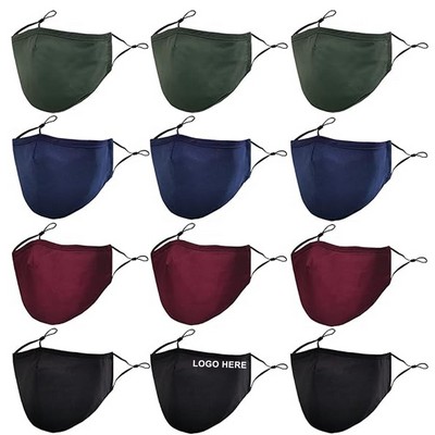 Washable Face Mask w/Filter Pocket